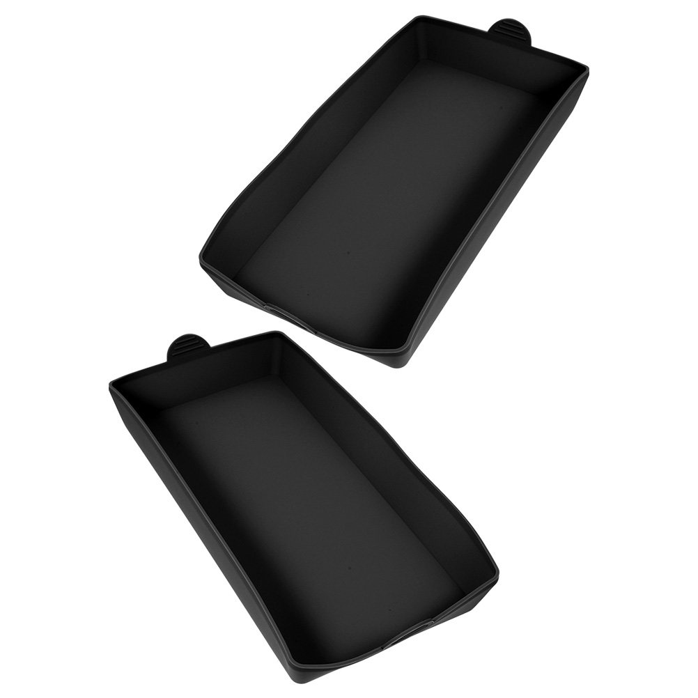 Silicone Mold Tray - แม่พิมพ์ขนมปังซิลิโคนทรงสี่เหลี่ยม 2 ชิ้น ถาดอบขนมปังกันติด อุปกรณ์ทำขนมปัง DIY