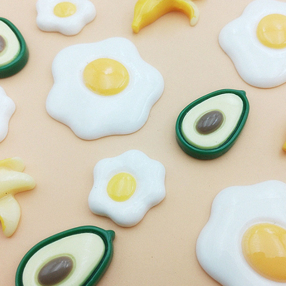 20 ชิ้น ไข่ลวกจำลอง วัสดุเรซิน - Resin Craft Material บทวิจารณ์และราคา
