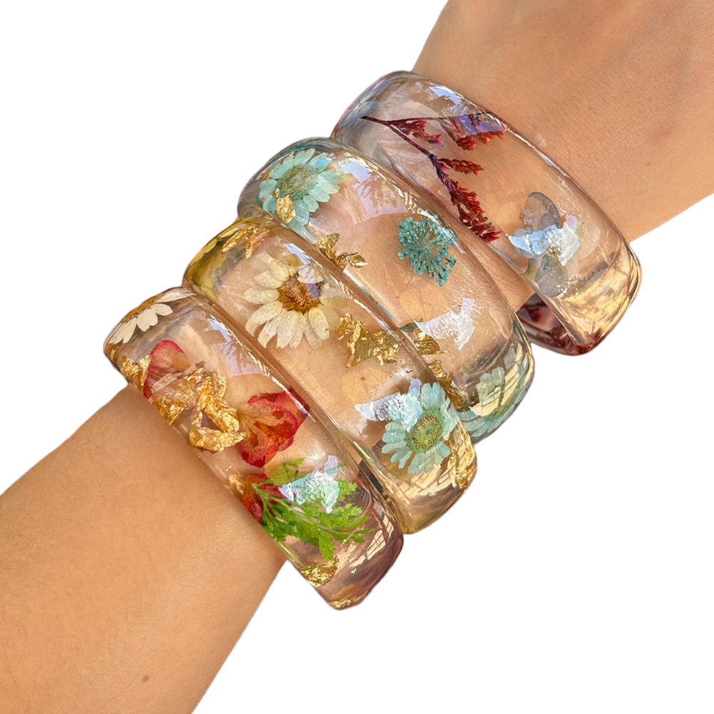 Vintage ดอกไม้อะคริลิคใสกว้างก - Dried Flower Bulk บทวิจารณ์และราคา