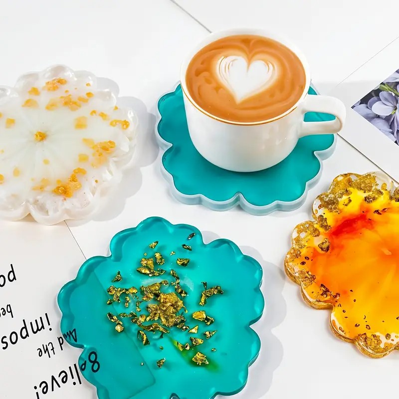 แม่พิมพ์เรซิ่นรูปซากุระ DIY -  - Geode Mold Silicone บทวิจารณ์และราคา