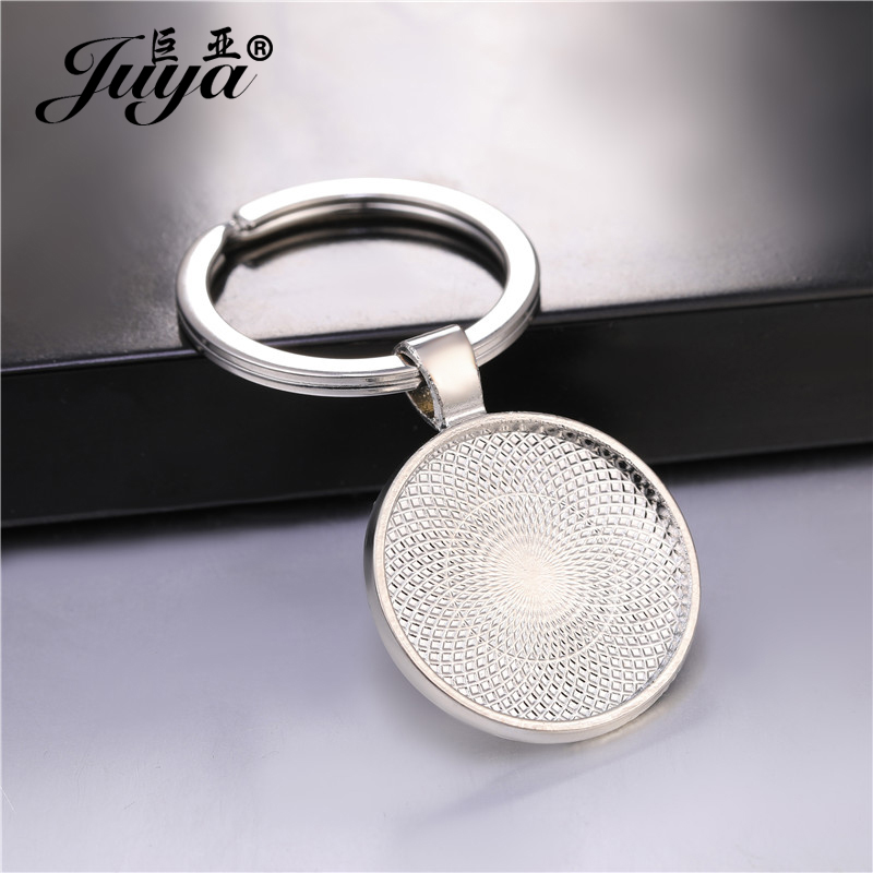 50PCS ขายส่งคุณภาพสูงคู่พวงกุญ - Bezels Set Pendant บทวิจารณ์และราคา
