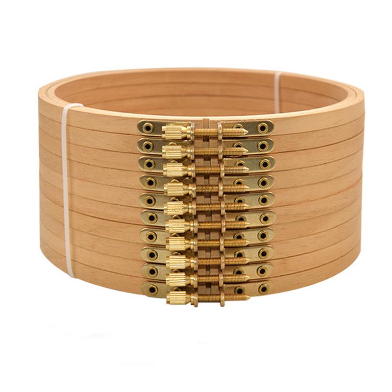 ห่วงปักผ้าไม้บีชคุณภาพสูง 1 ชิ - Wood Ring Blank บทวิจารณ์และราคา